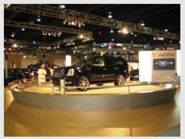 汽車旋轉舞臺華楠駿業