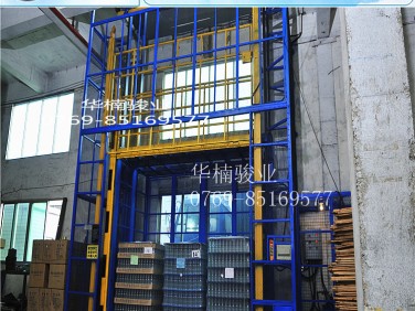 室內直頂式升降機 華楠駿業專利產品 江西液壓升降機保養維修