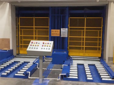 帶輸送線或鏈板線直頂式升降臺系列