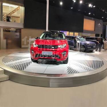 汽車展覽旋轉升降舞臺案例